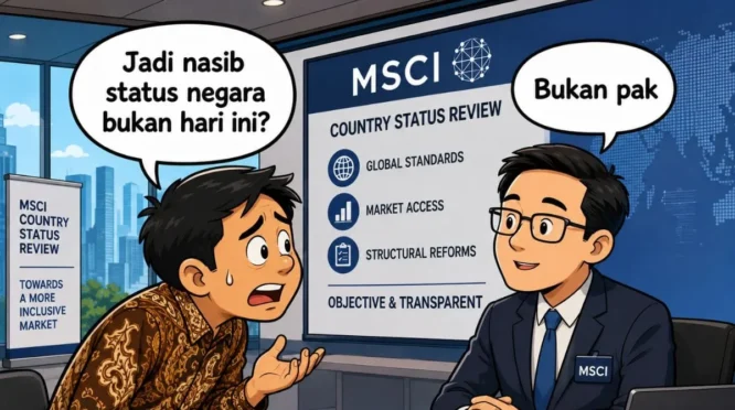 Indonesia Kena Downgrade MSCI Terkait Information Flow, Begini Detail Dampaknya