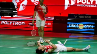 IndraJoaquin Pastikan Tiket Final Indonesia Open 2026 Usai Kalahkan Sabar/Reza