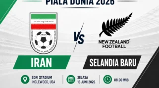 Iran vs Selandia Baru: Ambisi Sejarah di Tengah Gejolak Logistik Piala Dunia 2026