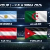 Jadwal dan Tantangan Argentina di Grup J Piala Dunia 2026: Hadapi Aljazair, Austria, dan Yordania