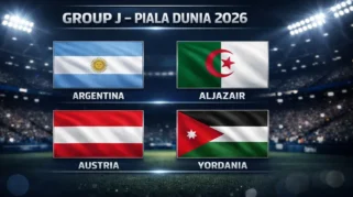Jadwal dan Tantangan Argentina di Grup J Piala Dunia 2026: Hadapi Aljazair, Austria, dan Yordania
