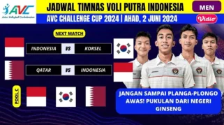 Jadwal Voli AVC Putra 2026 Hari Ini: Timnas Indonesia Juara Usai Kalahkan Korea Selatan