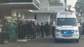Jenazah Ryamizard Tiba di Kementerian Pertahanan, Penghormatan Terakhir untuk Jenderal TNI (Purn) Ryacudu