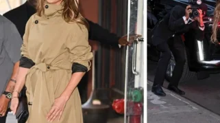 Jennifer Lopez Tampil dengan Gaya Khas New Yorker dan Glamour Karpet Merah dalam Sehari