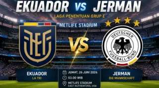 Jerman Bidik Sempurna di Laga Terakhir Grup E Piala Dunia 2026 Lawan Ekuador