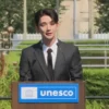 Joshua SEVENTEEN Sampaikan Pesan untuk Generasi Muda di Acara UNESCO Paris