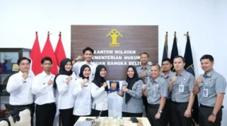 Kanwil Kemenkum Babel Lepas Peserta MagangHub Batch III, Johan Manurung Tekankan Bekal Dunia Kerja