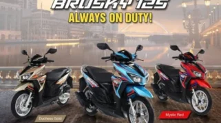 Kawasaki Resmi Luncurkan Skutik Pertama Brusky 125 di Indonesia, Harga Rp26,5 Juta