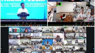 Kemenkum Sumsel Ikuti Konsolidasi Pelayanan Publik Kemenko Kumham Imipas, Perkuat Komitmen Pelayanan Adil dan Transparan