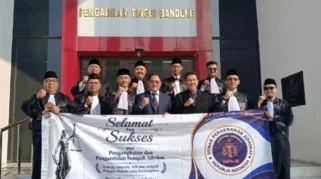 Ketua PT Bandung Ingatkan Advokat DePA-RI Junjung Integritas dan Profesionalisme dalam Pengambilan Sumpah