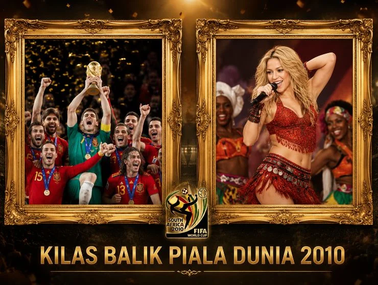 Kilas Balik Piala Dunia 2010: Fenomena Lagu Waka Waka dan Era Kejayaan Sepak Bola Spanyol