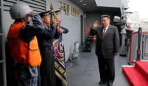 Kim Jong-un Umumkan Rencana Bangun Kapal Perang 10.000 Ton dan Perkuat Armada Nuklir