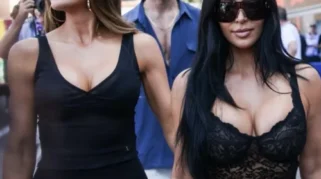 Kim Kardashian Beri Sentuhan Baru pada Formula Gaya Favorit Gen Z Saat Mendukung Lewis Hamilton di Monaco GP