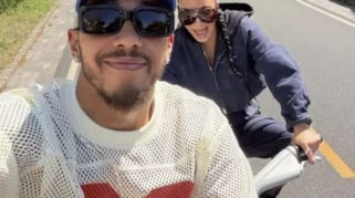 Kim Kardashian dan Lewis Hamilton Resmi Umumkan Hubungan Lewat Momen Bersepeda di Instagram