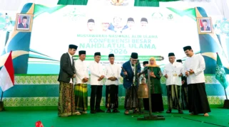 Kisah Kenteng Bekas Bom Menggema di Pembukaan Munas-Konbes NU 2026 di Kediri