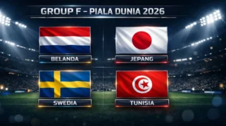 Klasemen Grup F Piala Dunia 2026: Swedia Puncaki, Tunisia Nol Poin