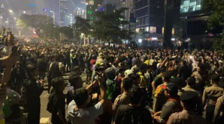Koalisi Masyarakat Kecam Mobilisasi TNI dan Komcad saat Demo Mahasiswa