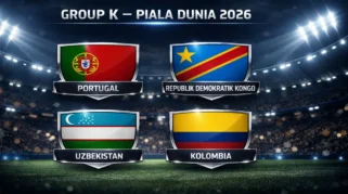 Kolombia Kalahkan Uzbekistan 3-1 di Laga Perdana Grup K Piala Dunia 2026