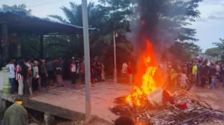 Konvoi PSHT di Boyolali Ricuh, Empat Orang Dibacok dan Dua Motor Dibakar