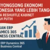 Koordinasi Ekonomi Diperkuat, Isu Reshuffle Ditepis Pemerintah