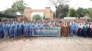Krakatau Posco Tanamkan Budaya "Safety for All" kepada Generasi Muda Melalui Global Volunteer Week 2026