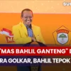 Lagu Mas Bahlil Ganteng Diputar di Acara Golkar, Bahlil Sampai Tepok Jidat