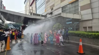 Lewat Bermain, Anak-anak di Kota Tangerang Belajar Tanggap Darurat dan Kebakaran