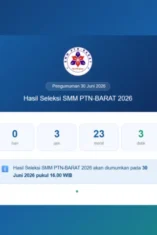 Link Pengumuman Hasil Seleksi SMMPTN-Barat 2026, Cek Kelulusan di 23 Situs Resmi
