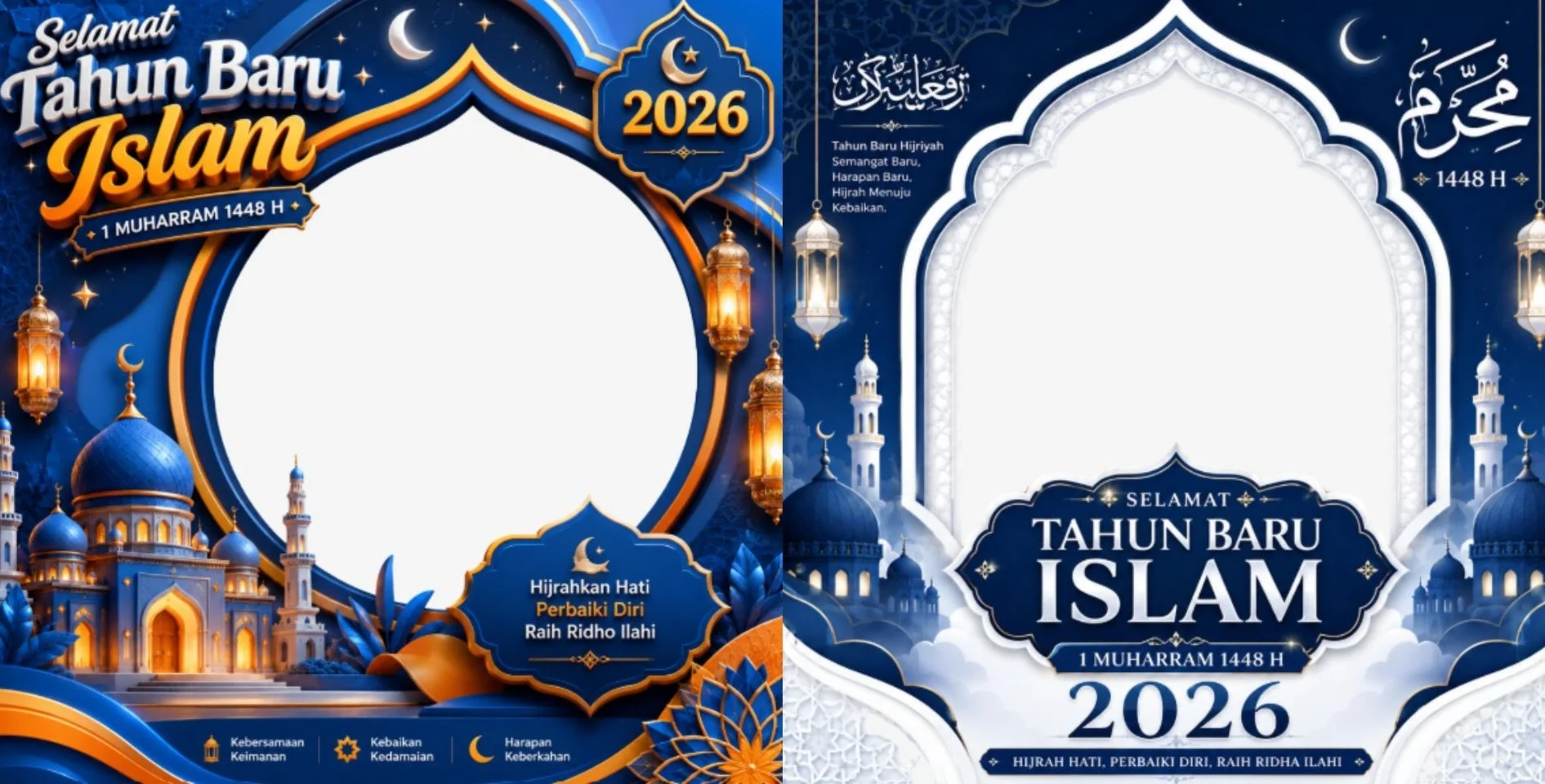 Link Twibbon Tahun Baru Islam 1448 Hijriah, Cocok untuk Status dan Media Sosial