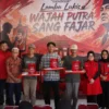 Lomba Lukis Putra Sang Fajar: Lukisan Terpilih Dipajang di Kantor DPC PDI Perjuangan Kabupaten Kediri