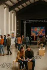 Mahasiswa UC Angkat Emosi Gen Z lewat Pameran Visual Synesthesia