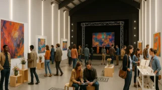 Mahasiswa UC Angkat Emosi Gen Z lewat Pameran Visual Synesthesia