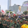 Mahasiswa UI Tetap Bergerak ke Bundaran HI Meski Tertahan Aparat, Bawa 5 Tuntutan untuk Pemerintah