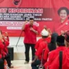 Mas Dhito Pimpin Kader Banteng Kediri Hadiri Peresmian Istana Gebang Blitar, Siapkan Penanaman Ketela