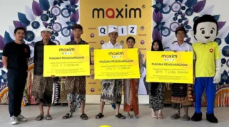 Maxim Masuk Sekolah, Puluhan Pelajar Medan Adu Cerdas Bahasa Inggris dan Dapat Edukasi Anti Narkoba