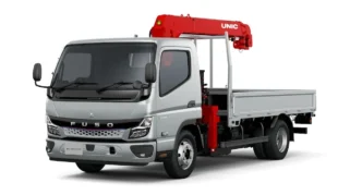 Mitsubishi Fuso Rilis eCanter Baru, Truk Listrik Crane Pertama di Jepang