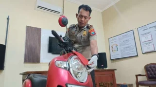 Modus Cari Kos Gunakan KTP Orang Lain, Pria asal Jabar Curi Motor di Kediri