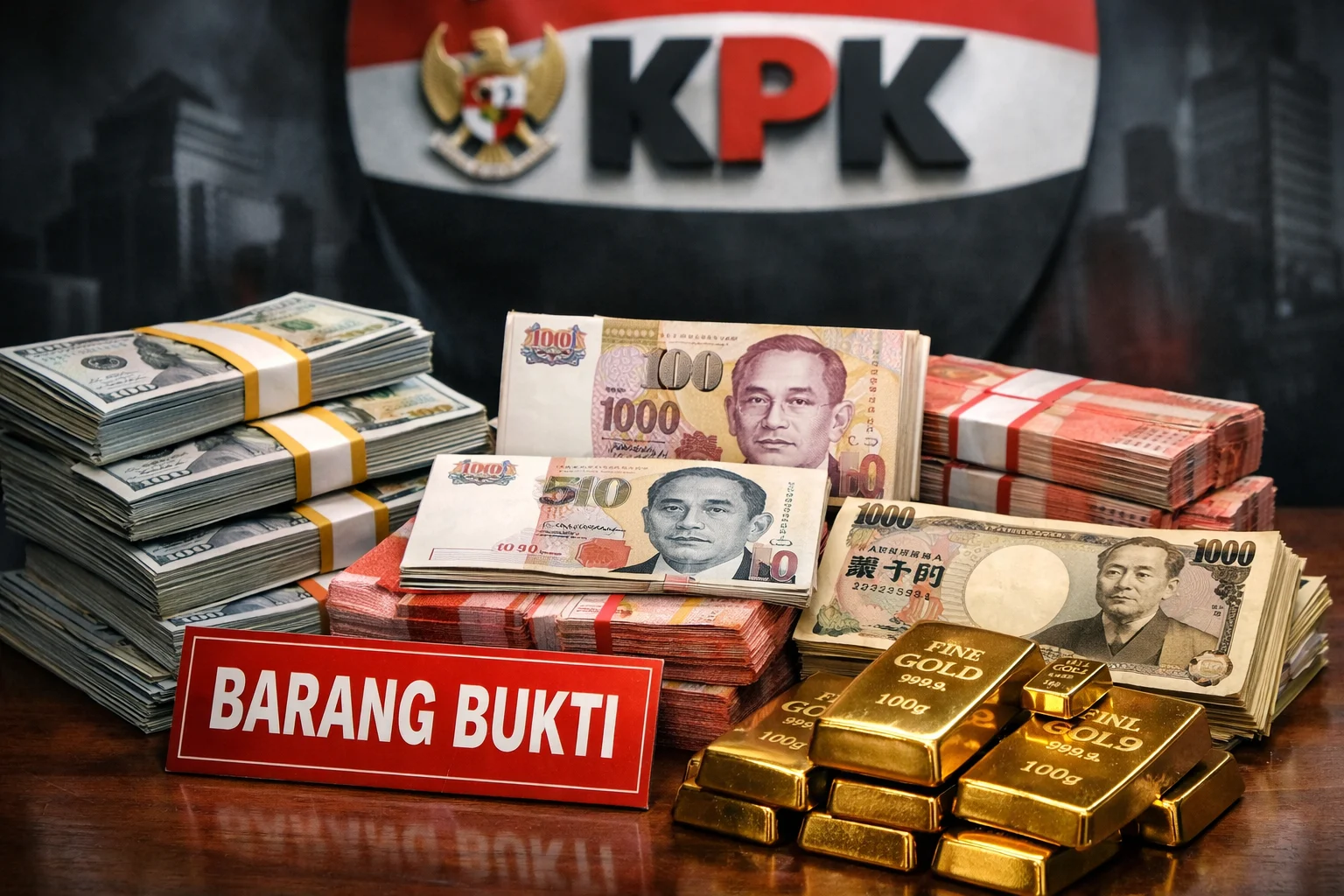 OTT Imigrasi Jakbar: KPK Sita Uang Valas hingga Emas
