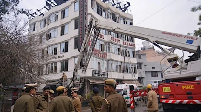 Para Muslim Jadi Pahlawan Kebakaran Hotel di Delhi, Selamatkan Puluhan Jiwa