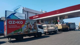 Pasokan Solar Tersendat, Antrean SPBU Mengular di Sidoarjo
