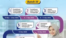 Pelatihan Vokasi Nasional Batch 3 Resmi Dibuka, Target 20 Ribu Peserta