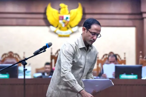 Pembelaan Terakhir Nadiem Makarim di Sidang Korupsi: Semoga Majelis Hakim Dengarkan Suara Hati Nurani