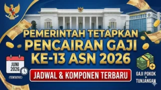 Pencairan Gaji ke-13 ASN PNS dan PPPK Sudah Tahap Leger, Pemerintah Salurkan Rp24 Triliun