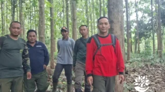 Perhutani KPH Mantingan Perkuat Sinergi Pengamanan Kawasan TPK Medang Bersama Aparat dan Pemerintah Desa