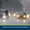 Peringatan Thunderstorm di Malaysia dan Selandia Baru: Wilayah Utara Malaysia Terdampak Hujan Lebat