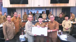 Peringati Hari Pancasila, Gus Bupati Tegaskan Komitmen Mojokerto Jaga Persatuan dan Perdamaian Dunia