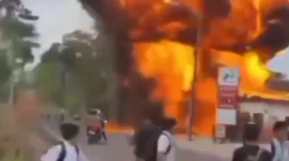 Pertamini di Sukosari Terbakar, Tiga Petugas Luka Ringan Akibat Korsleting
