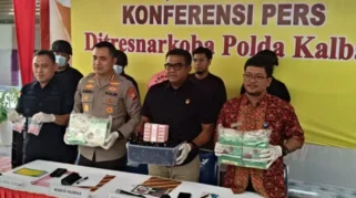 Polisi Bongkar Jaringan Narkoba Internasional di Kalbar, Sita Barang Bukti Rp 7,56 Miliar