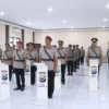 Polres Bangkalan Gelar Sertijab Tiga Pejabat Utama, Kapolres Tekankan Pelayanan Prima