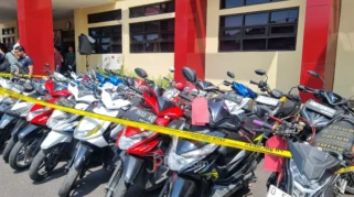 Polres Cimahi Ringkus 13 Tersangka Curanmor di Bandung Barat dan Kota Cimahi, Motor Curian Dijual Rp2 Juta